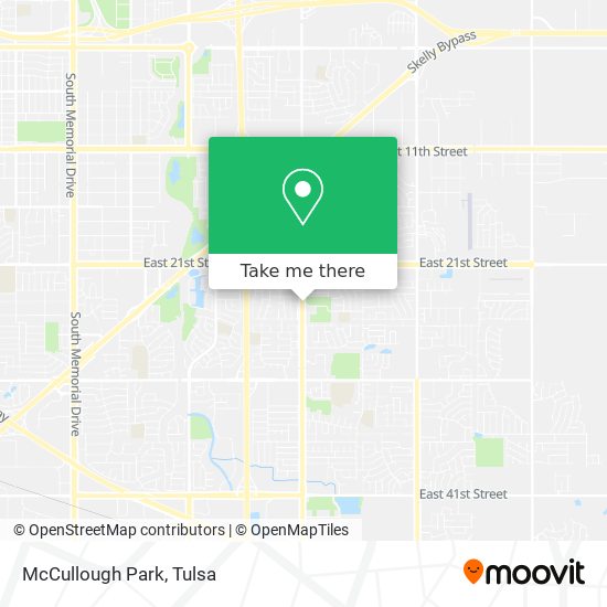 Mapa de McCullough Park