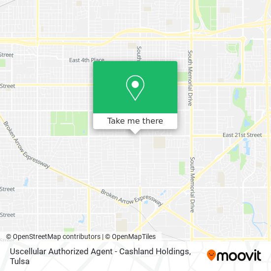 Uscellular Authorized Agent - Cashland Holdings map