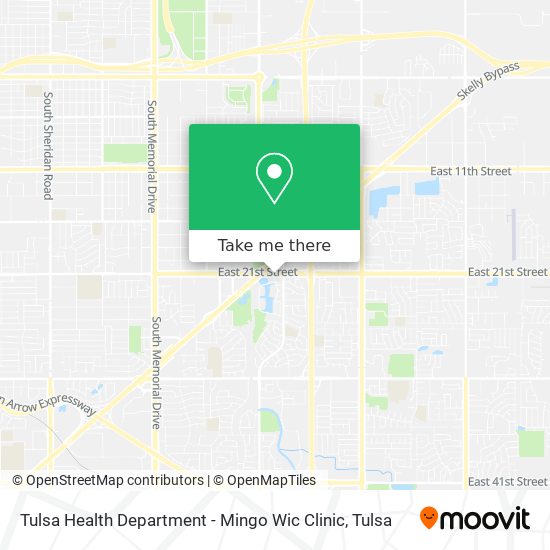 Tulsa Health Department - Mingo Wic Clinic map