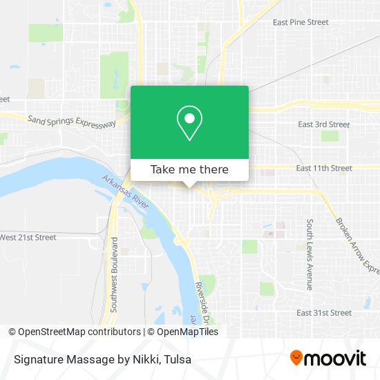 Signature Massage by Nikki map