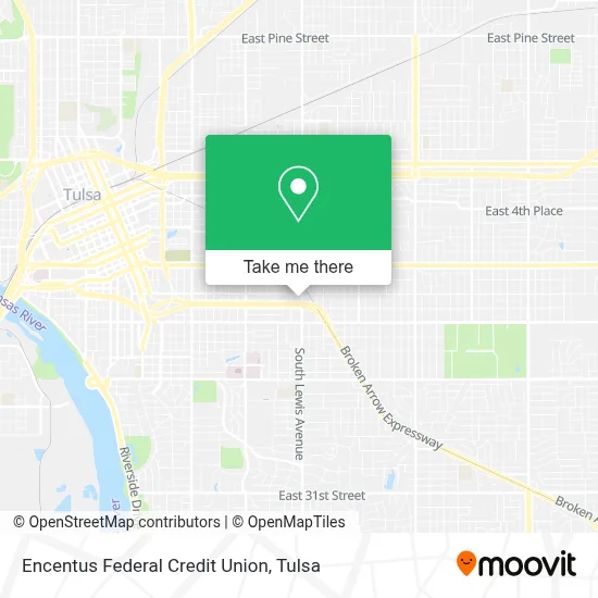 Encentus Federal Credit Union map