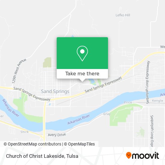 Mapa de Church of Christ Lakeside