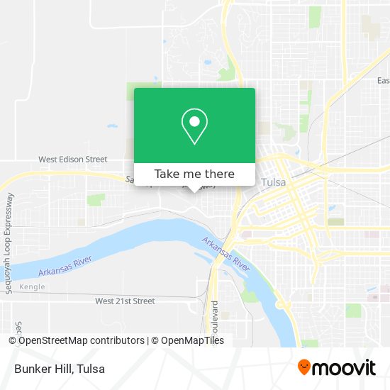 Mapa de Bunker Hill