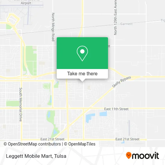 Leggett Mobile Mart map