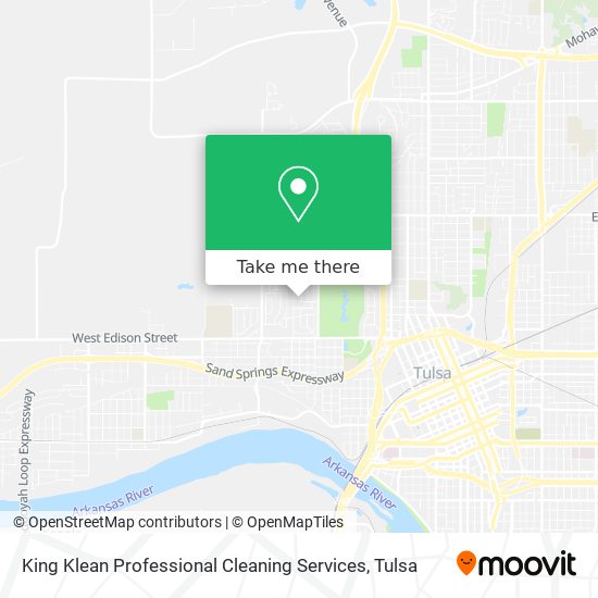 Mapa de King Klean Professional Cleaning Services