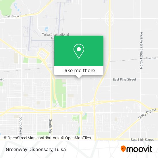 Greenway Dispensary map