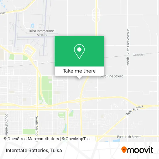 Interstate Batteries map