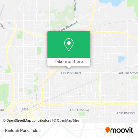 Mapa de Kinloch Park