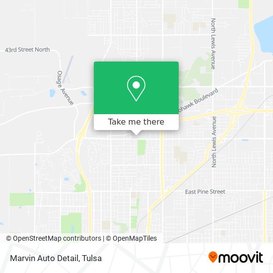 Mapa de Marvin Auto Detail