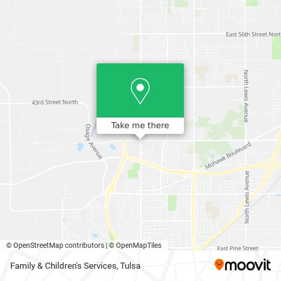 Family & Children's Services map