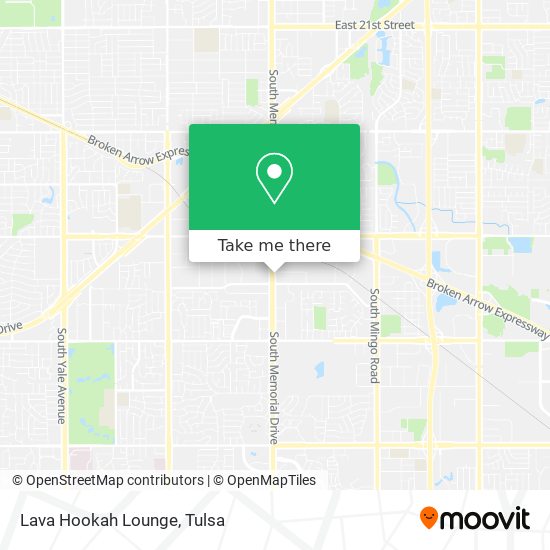 Lava Hookah Lounge map