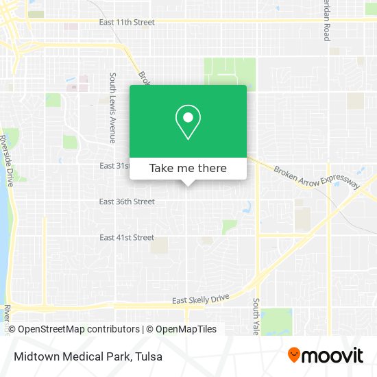 Mapa de Midtown Medical Park