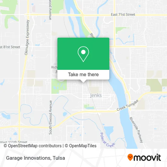Garage Innovations map