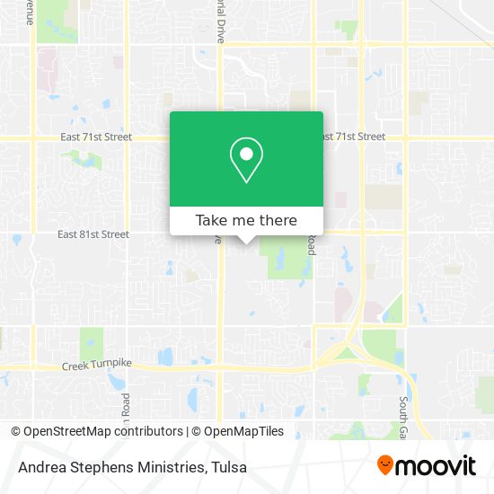 Mapa de Andrea Stephens Ministries