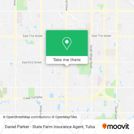 Daniel Parker - State Farm Insurance Agent map