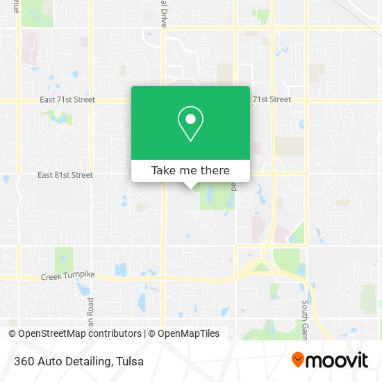 360 Auto Detailing map