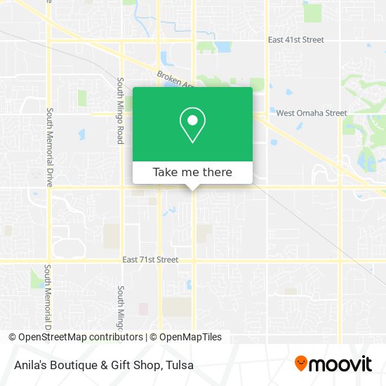Anila's Boutique & Gift Shop map