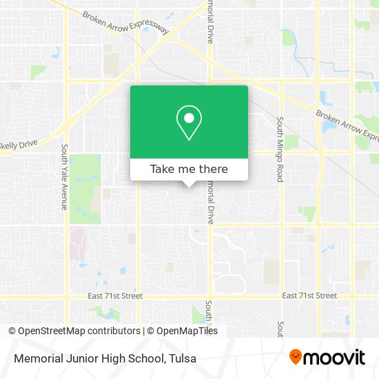 Mapa de Memorial Junior High School