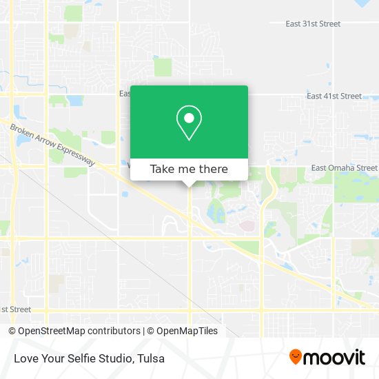 Love Your Selfie Studio map