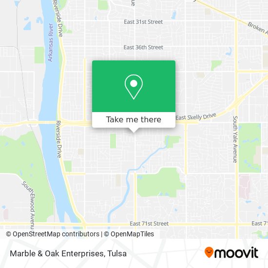Mapa de Marble & Oak Enterprises