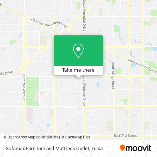 Sofamax Furniture and Mattress Outlet map