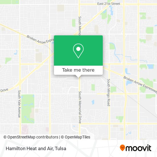 Mapa de Hamilton Heat and Air