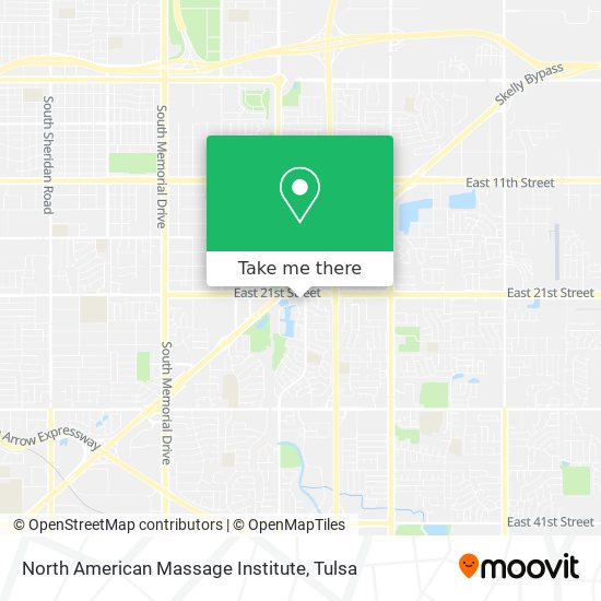 Mapa de North American Massage Institute