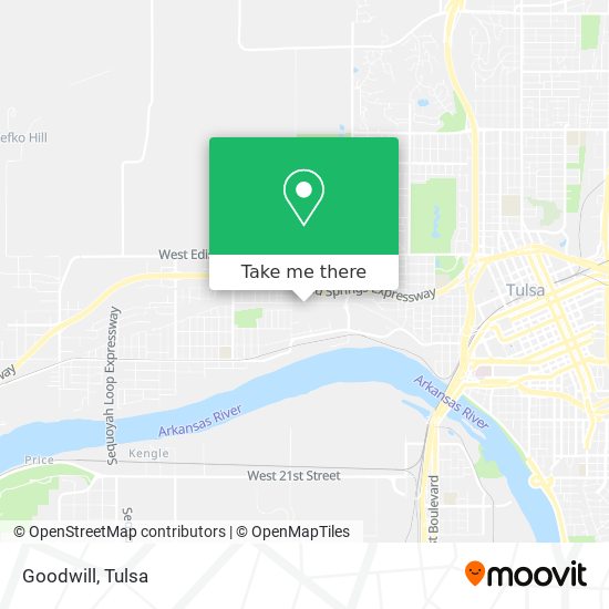 Goodwill map