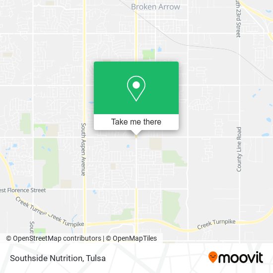 Southside Nutrition map