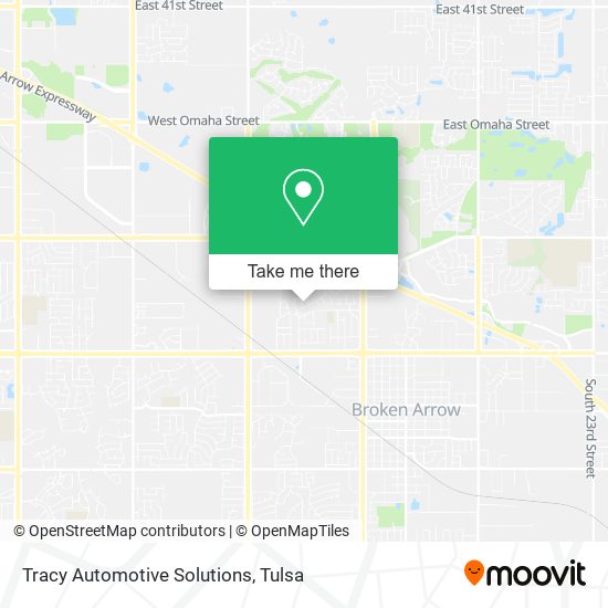 Mapa de Tracy Automotive Solutions