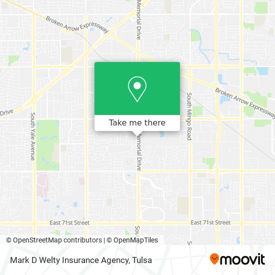 Mapa de Mark D Welty Insurance Agency