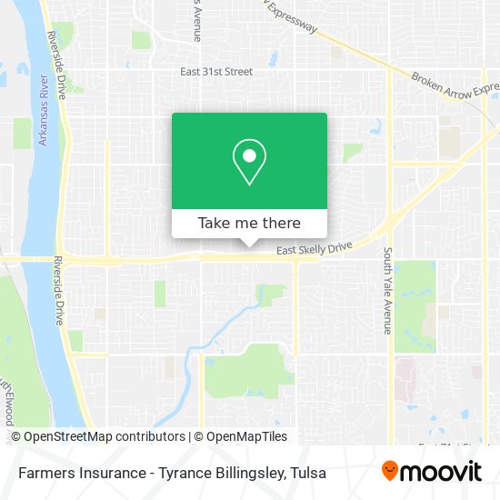 Mapa de Farmers Insurance - Tyrance Billingsley