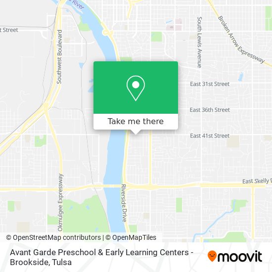 Mapa de Avant Garde Preschool & Early Learning Centers - Brookside