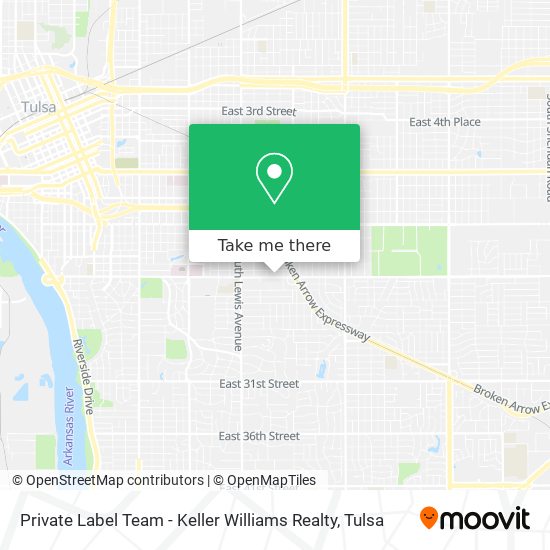 Private Label Team - Keller Williams Realty map