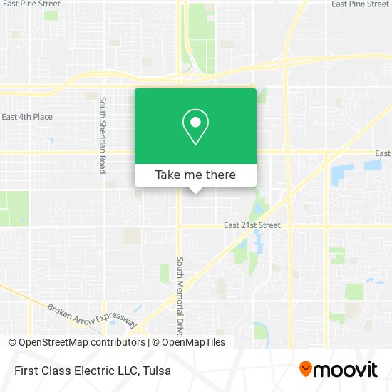 First Class Electric LLC map