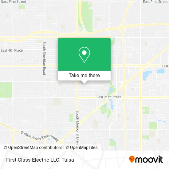 First Class Electric LLC map