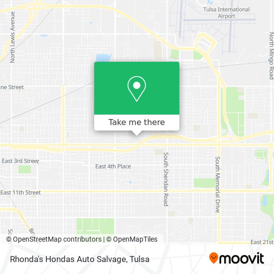 Mapa de Rhonda's Hondas Auto Salvage