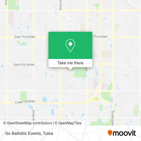 Go Ballistic Events map