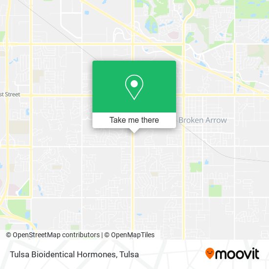 Tulsa Bioidentical Hormones map