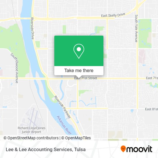 Mapa de Lee & Lee Accounting Services