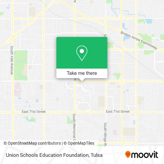 Union Schools Education Foundation map