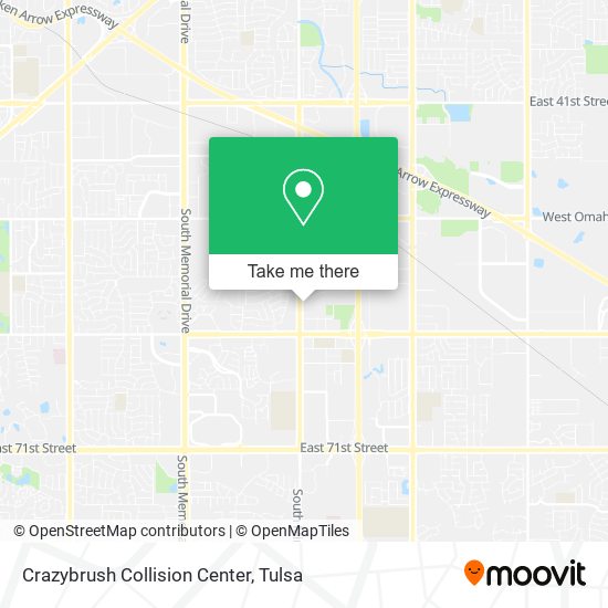 Crazybrush Collision Center map