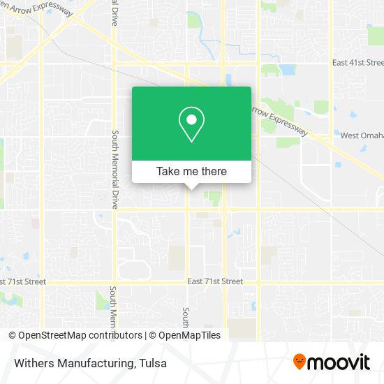 Withers Manufacturing map