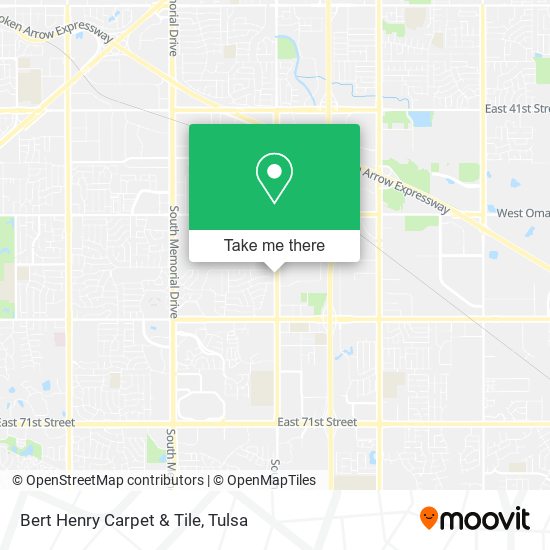 Mapa de Bert Henry Carpet & Tile
