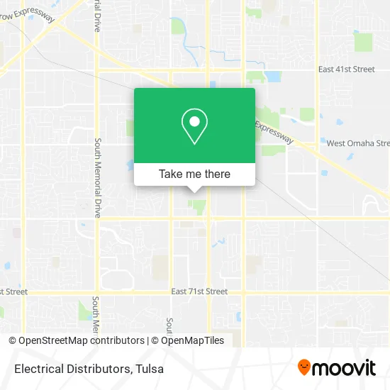 Electrical Distributors map