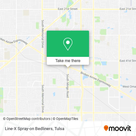 Line-X Spray-on Bedliners map
