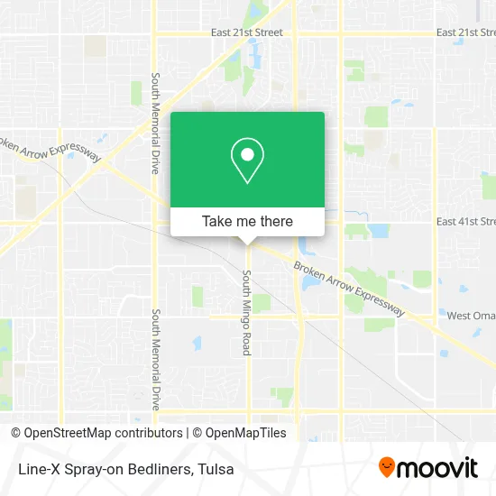 Line-X Spray-on Bedliners map