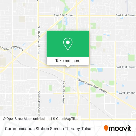Communication Station Speech Therapy map