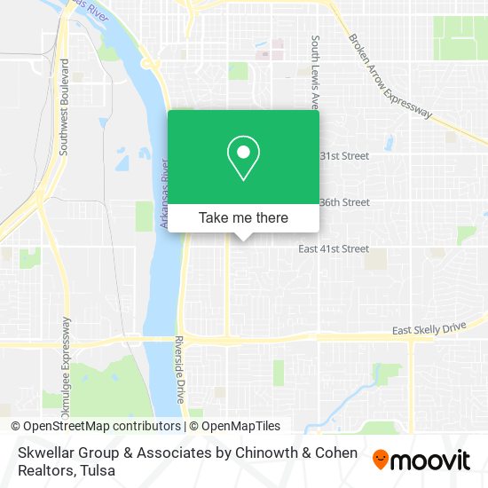 Skwellar Group & Associates by Chinowth & Cohen Realtors map