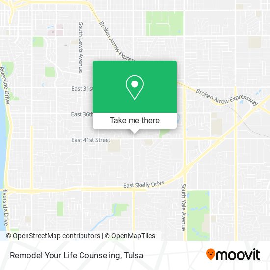 Remodel Your Life Counseling map